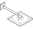 Верхний душ Grohe Rainshower 310 SmartActive Cube 2 режима, 430 мм, теплый закат, глянец 26479DA0 5