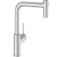 Смеситель для кухни с вытяжным изливом Aqueduto ASSISTENTE, 2 типа струй, хром ASI0700