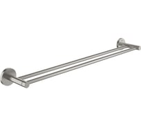 Держатель для полотенца Grohe Essentials 600 мм, двойной, суперсталь 40802DC1