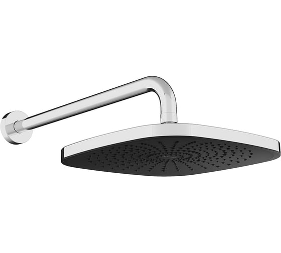 Верхний душ с держателем AQUEDUTO AQD CHUVA хром AQDSCHU1000