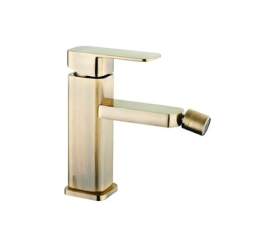 Смеситель для ванной биде Zegor с поворотеым аэратором 360, картридж 35, бронза LEB2-A123KT