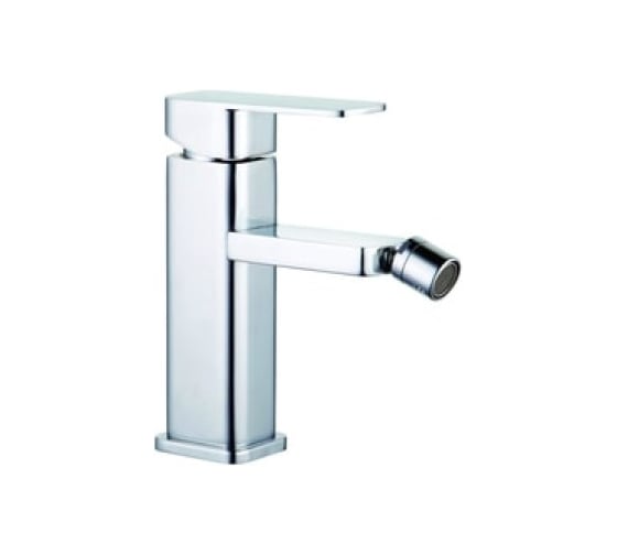 Смеситель для ванной биде Zegor с поворотеым аэратором 360, картридж 35, покрытие хром LEB2-A123