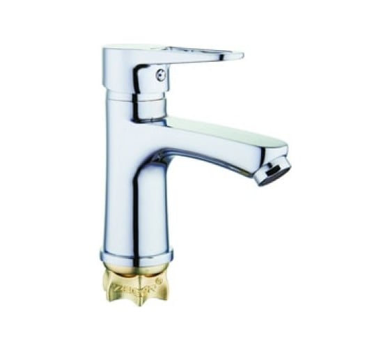 Смеситель для умывальника Zegor литой, картридж 35, покрытие хром PUD1-A045