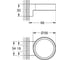 Держатель Grohe Selection, суперсталь 41027DC0 5