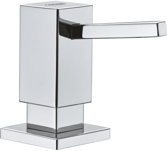 Дозатор жидкого мыла кубической формы Grohe хром 40649000
