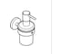 Дозатор жидкого мыла Grohe Essentials с держателем, никель матовый 40448EN1 7