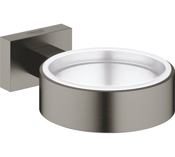 Держатель Grohe Essentials Cube, темный графит матовый  40508AL1
