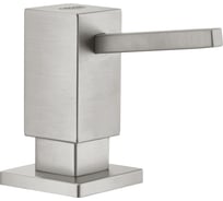 Дозатор жидкого мыла кубической формы Grohe суперсталь 40649DC0