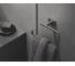 Держатель Grohe для туалетной бумаги без крышки Essentials Cube, темный графит матовый 40507AL1 3