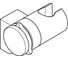 Держатель для ручного душа Grohe Tempesta регулируемый, матовый чёрный  275952431 7