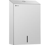 Диспенсер для бумажных полотенец в листах MERIDA Z-сложение STELLA R металлический, объем 2 пач., полированный ASP106.R