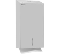 Диспенсер для бумажных полотенец в листах MERIDA Z-сложение STELLA R СЛИМ металлический, объем 2 пач., матовый ASM107.R