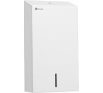 Диспенсер для бумажных полотенец в листах MERIDA Z-сложение STELLA R СЛИМ металлический, объем 2 пач., белый ASB107.R