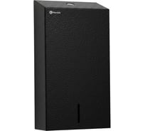 Диспенсер для бумажных полотенец в листах MERIDA Z-сложение STELLA R СЛИМ металлический, объем 2 пач., черный ASC107.R