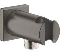 Подключение для душевого шланга Grohe Rainshower с держателем ручного душа темный графит матовый 26659AL0