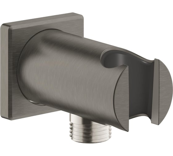 Подключение для душевого шланга Grohe Rainshower с держателем ручного душа темный графит матовый 26659AL0