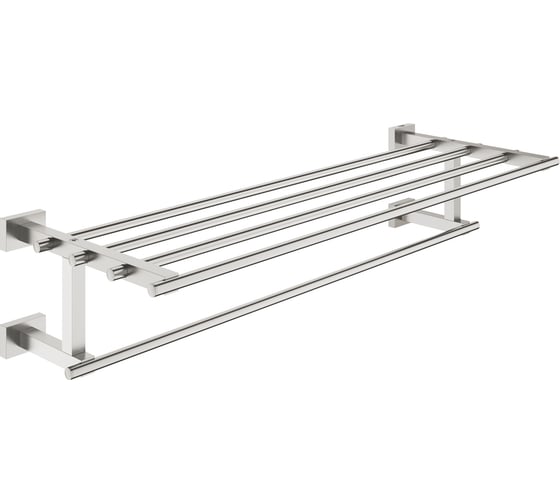 Полочка для полотенец Grohe Essentials Cube 600 мм суперсталь 40512DC1