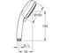 Ручной душ Grohe New Tempesta Cosmopolitan 100 II 5,7 л/мин хром 2757120E 3