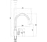 Смеситель для кухни Fmark FS8288H-02 2