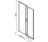 Душевое ограждение GooD DooR LITE WTW-110-C-B ЛТ00022 2