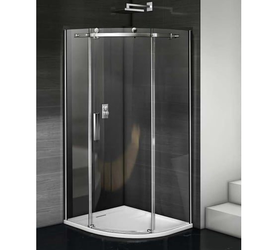 Душевое ограждение GooD DooR LITE R-90-C-CH ЛТ00002