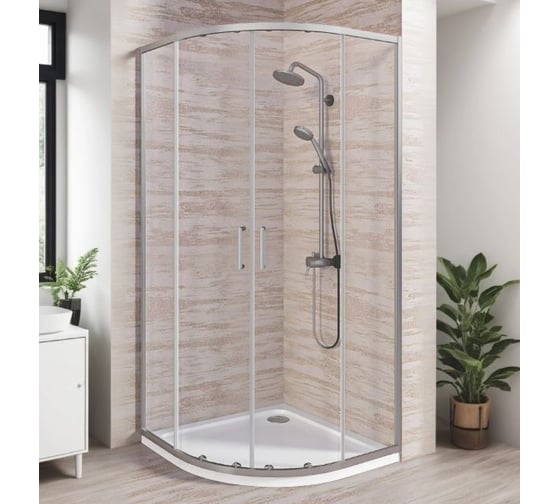 Душевое ограждение GooD DooR LITE R-80-C-CH ЛТ00001