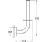 Держатель для запасного рулона туалетной бумаги Grohe Essentials матовый черный 1024692430 4