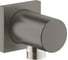 Подключение для душевого шланга Grohe Rainshower темный графит матовый 27076AL0 1