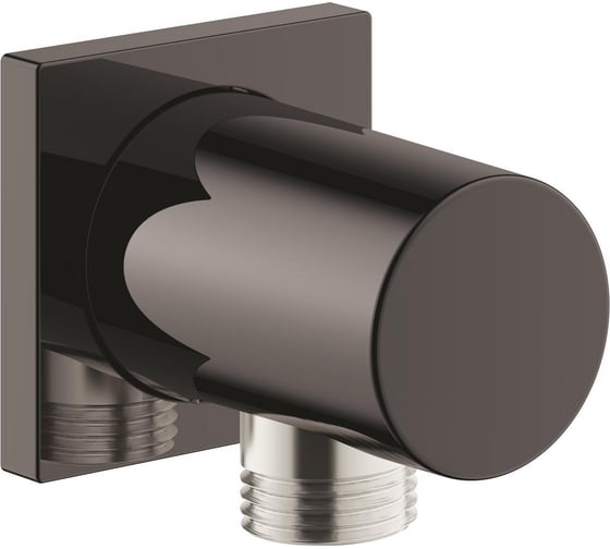 Подключение для душевого шланга Grohe Rainshower темный графит глянец 27076A00