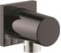 Подключение для душевого шланга Grohe Rainshower темный графит глянец 27076A00 1