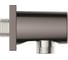 Подключение для душевого шланга Grohe Rainshower темный графит глянец 27076A00 2