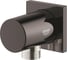Подключение для душевого шланга Grohe Rainshower темный графит глянец 27076A00 3