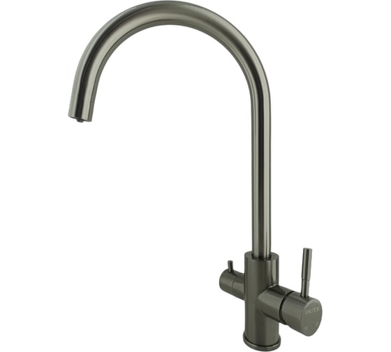 Смеситель для кухни OUTE из нержавеющей стали SUS 304, титановый T60203BY