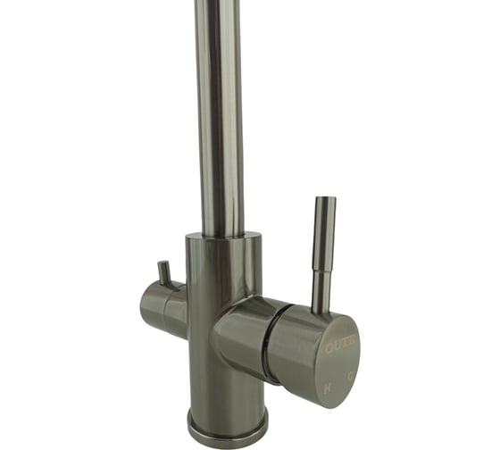 Смеситель для кухни OUTE из нержавеющей стали SUS 304, титановый T60203BY