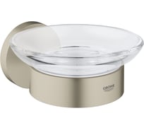 Мыльница Grohe Essentials с держателем, никель матовый 40444EN1