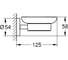Мыльница Grohe Essentials с держателем, никель матовый 40444EN1 4