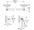 Набор аксессуаров Grohe Essentials (3 предмета), никель матовый 40775EN1 2