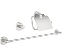 Набор аксессуаров Grohe Essentials (3 предмета), суперсталь 40775DC1