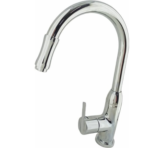Смеситель для кухни OUTE из латуни, глянцевый хром T2113B