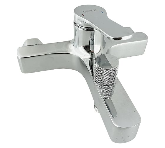 Смеситель для ванны OUTE с коротким изливом из латуни, хром T11102