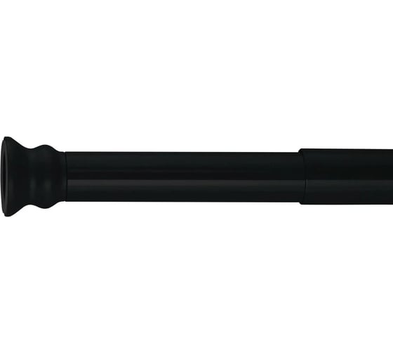 Штанга телескопическая для ванны RIDDER d 25 мм, 110-245 см, чёрный 55311