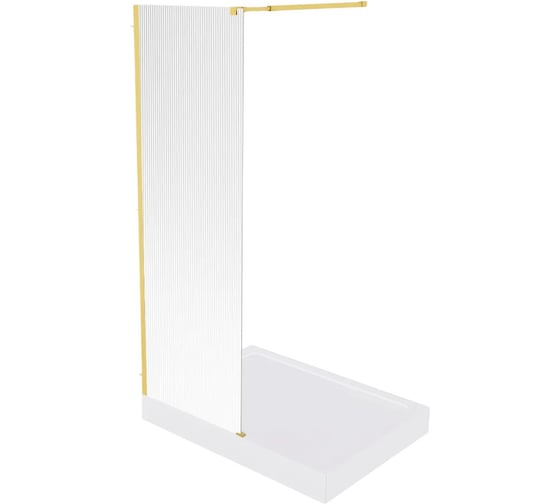 Душевое ограждение GooD DooR WALK IN SP-80-W-BG ВИ00028