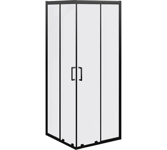 Душевое ограждение GooD DooR CUBE CR-80-C-B КУ00019