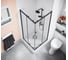 Душевое ограждение GooD DooR CUBE CR-80-C-B КУ00019 4