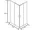 Душевое ограждение GooD DooR CUBE CR-90-C-B КУ00020 5