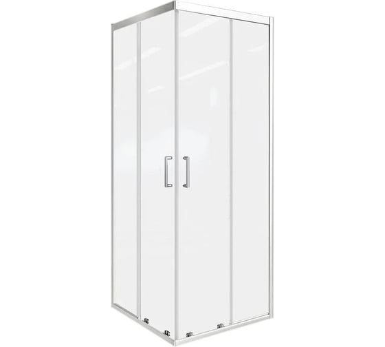 Душевое ограждение GooD DooR CUBE CR-80-C-CH КУ00004