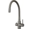 Смеситель для кухни MIXLINE 35k МЛНС-0403 MLSS-0403 серый гибкий излив, подключение к фильтру, п/гайку САТИН 558431 1