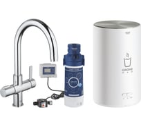 Комплект для кухни Grohe Red Basic Duo смеситель и бойлер размера M хром 30320000