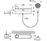 Душевой набор Grohe Purefoam, 2 режима, 1750 мм, 7,6 л/мин, хром/черный1033670000 4