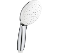 Ручной душ Grohe Purefoam 110 7.6 л/мин, 2 режима, хром/белый 1072980000